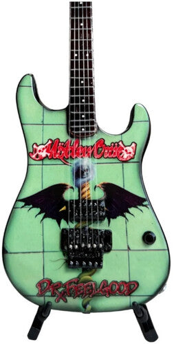 Mini Axe Motley Crue Dr. Feelgood Mini Guitar - Mini Axe Motley Crue Dr. Feelgood Mini Guitar - Collectibles