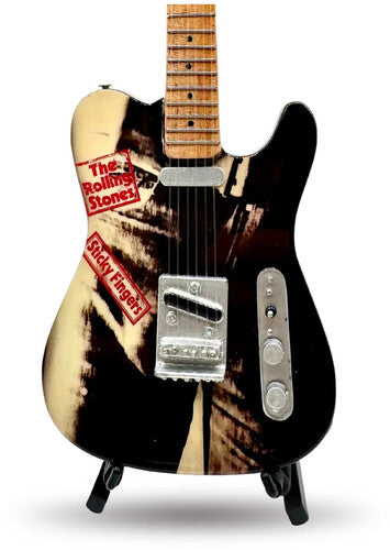 Mini Axe Rolling Stones Sticky Fingers Mini Guitar - Mini Axe Rolling Stones Sticky Fingers Mini Guitar - Collectibles