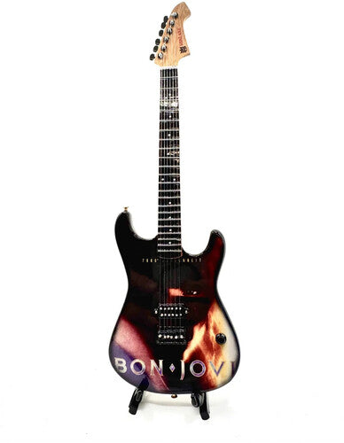 Mini Axe Bon Jovi 7800 Fahrenheit Mini Guitar - Mini Axe Bon Jovi 7800 Fahrenheit Mini Guitar - Collectibles