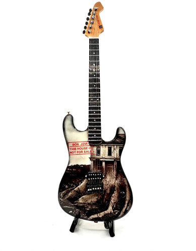 Mini Axe Bon Jovi This House Is Not Sale Mini Gtr - Mini Axe Bon Jovi This House Is Not Sale Mini Gtr - Collectibles