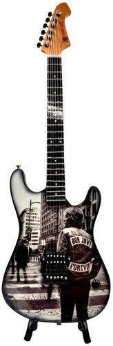 Mini Axe Bon Jovi Forever Mini Guitar - Mini Axe Bon Jovi Forever Mini Guitar - Collectibles