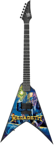Mini Axe Megadeath Rust In Peace Mini Guitar - Mini Axe Megadeath Rust In Peace Mini Guitar - Collectibles
