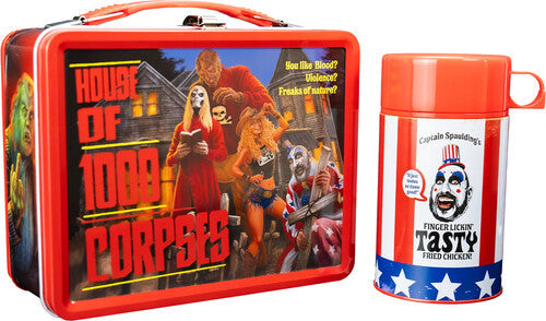 House Of 1000 Corpses Metal Lunchbox - House Of 1000 Corpses Metal Lunchbox - Collectibles