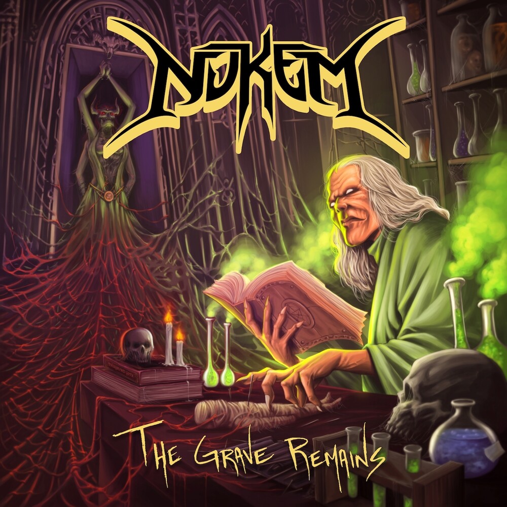 the album cover for Nukem - Grave Remains