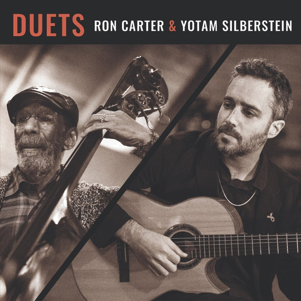 the album cover for Ron Carter / Silberstein,Yotam - Duets