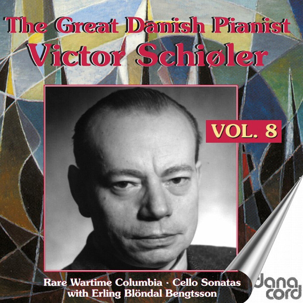 the album cover for Erling Bengtsson Blondal - Great Danish Pianist Victor Schioler Vol. 8