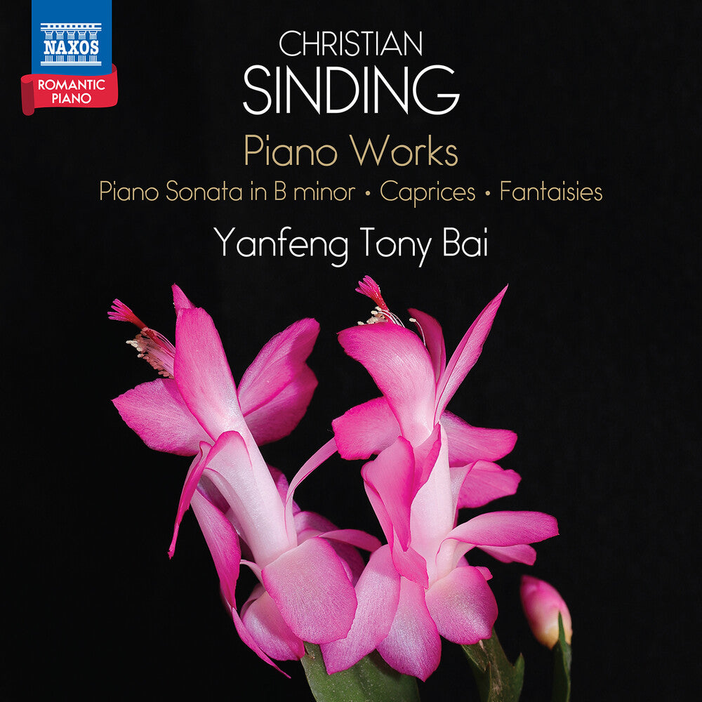 the album cover for Yvnfeng Bai Tony - Sinding: Pno Works