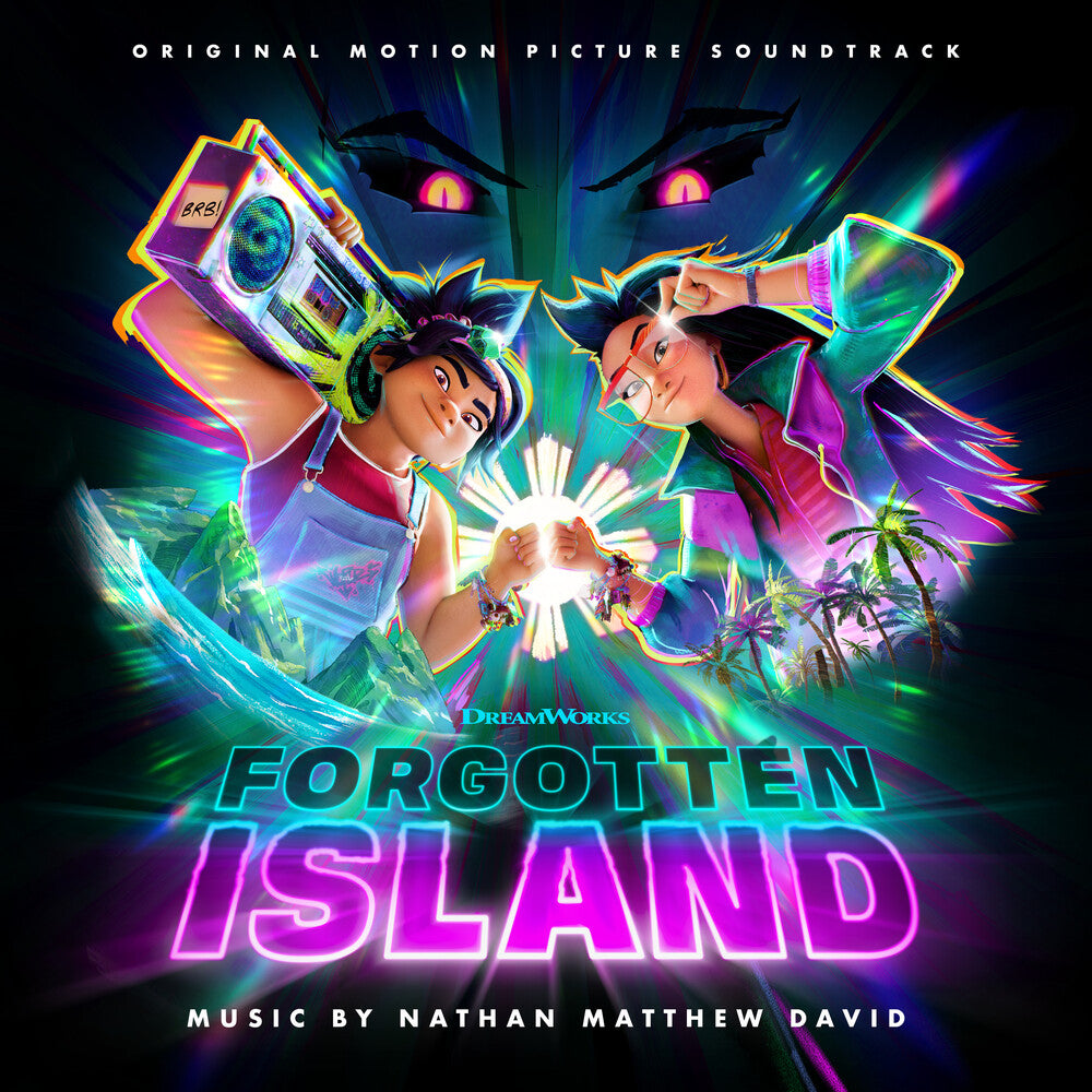 the album cover for Nathan David Matthew - Forgotten Island - O.S.T.
