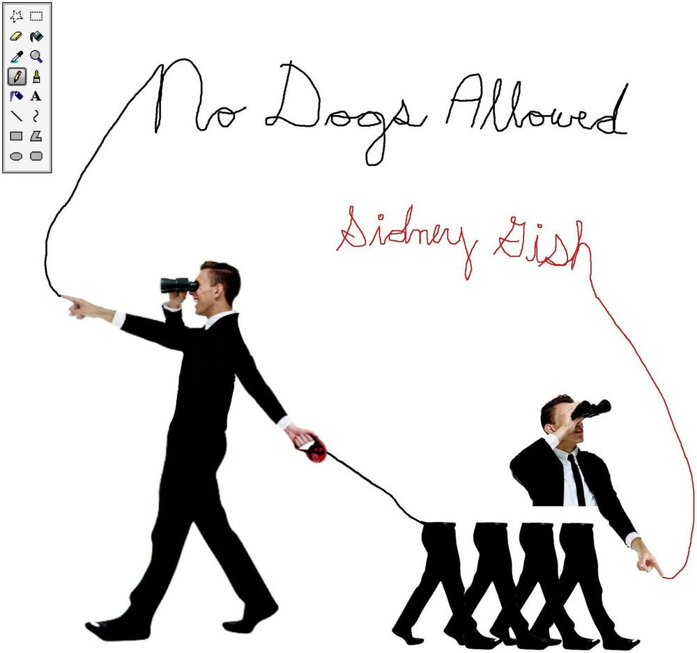 the album cover for Sidney Gish - No Dogs Allowed