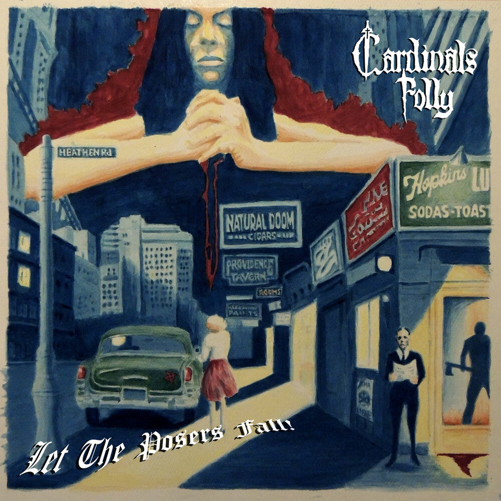the album cover for Cardinals Folly - Let The Posers Fall!