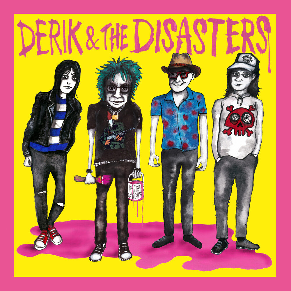 the album cover for Derik & The Disasters - Derik & The Disasters