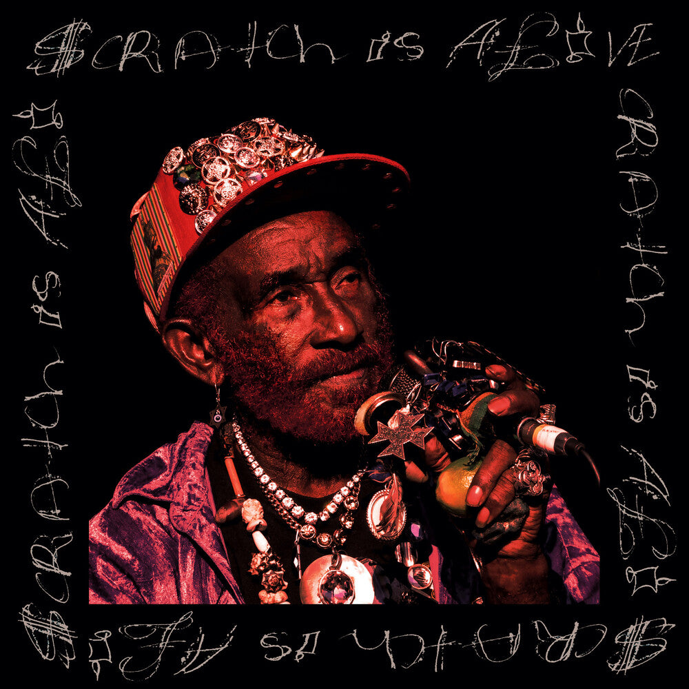 the album cover for Lee Perry Scratch / Marshall,Steve - Scratch Is Alive