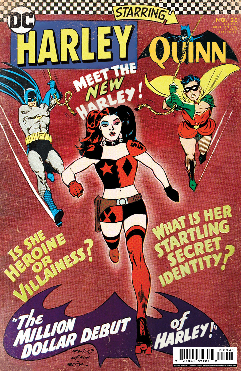 Harley Quinn #20 C Ryan Sook Homage Detective Comics 359 Batgirl Batman Variant (08/16/2022) Dc