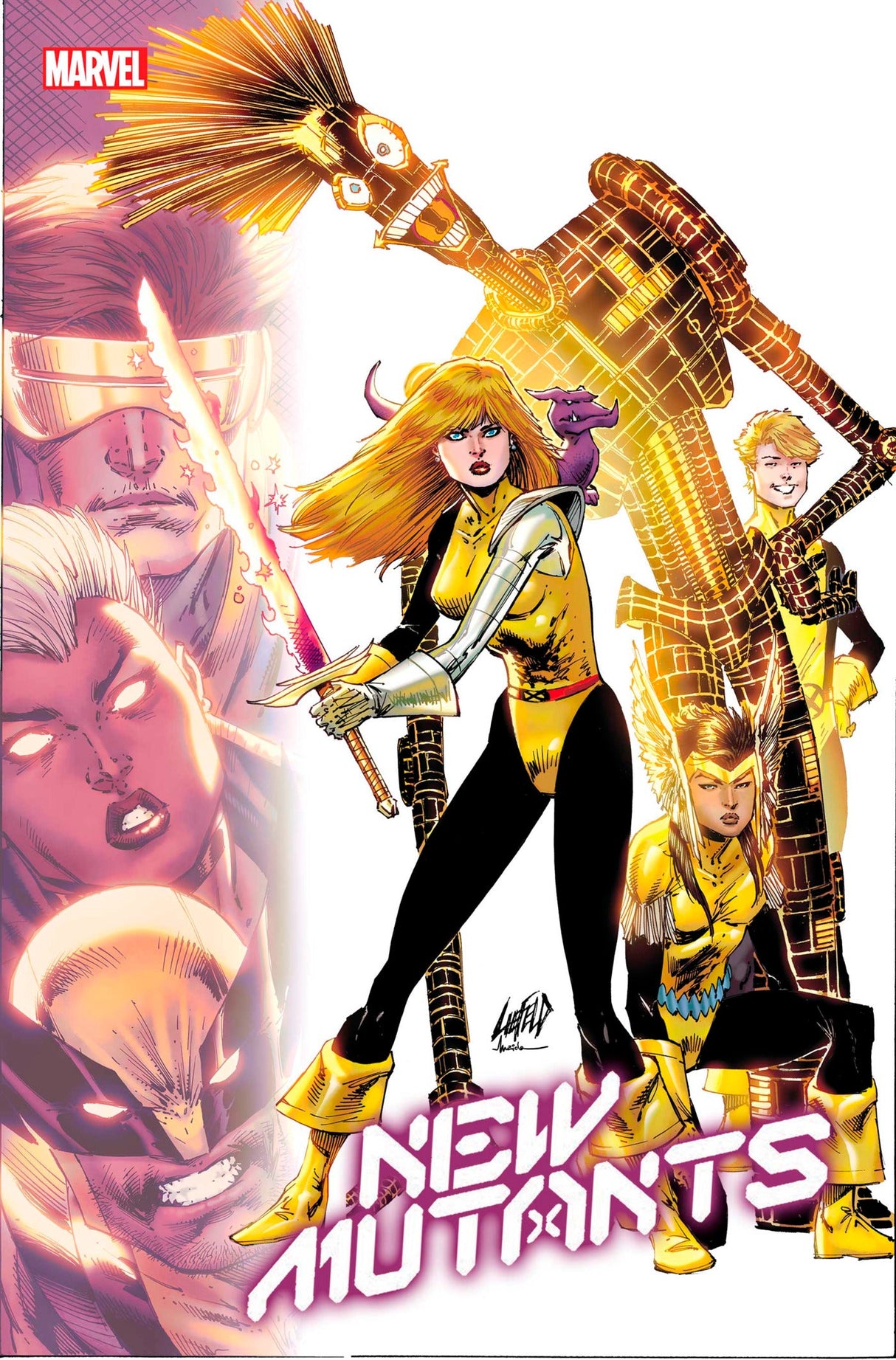 New Mutants #30 B Rob Liefeld Variant (09/21/2022) Marvel
