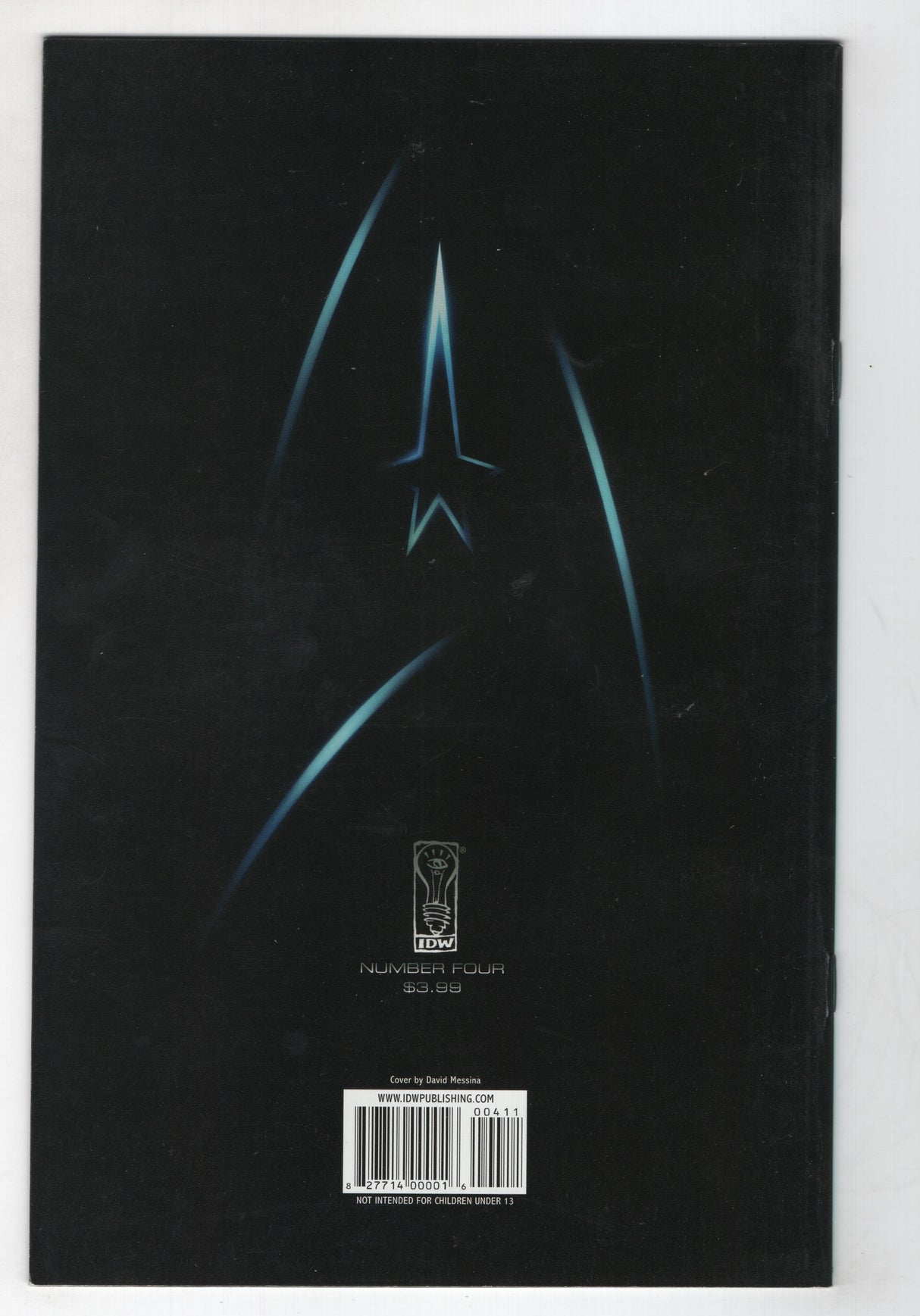 Star Trek Countdown 4 A IDW 2009 VF JJ Abrams David Messina