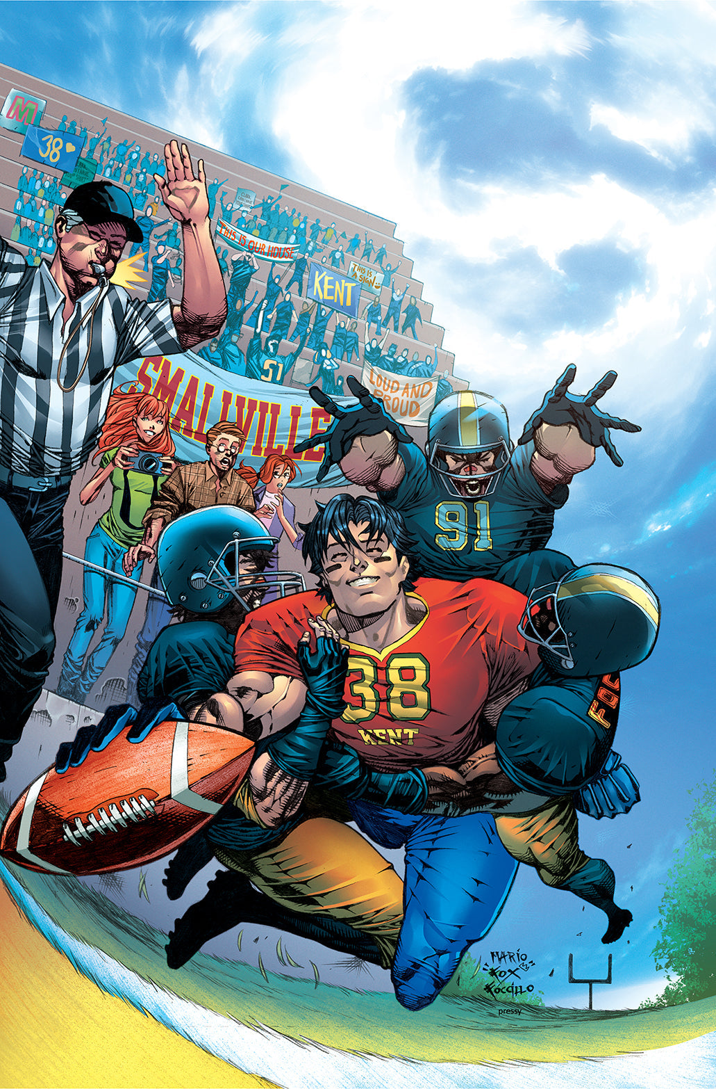 Superman Action Comics #1049 D 1:25 Mario Fox Foccillo Kal-El Returns Arc Card Stock Variant (Kal-El Retu (11/22/2022) Dc