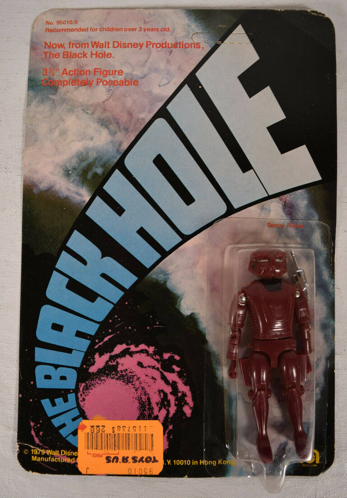 Black Hole Maximmillian Sentry Robot Action Figure Mego 1979 MOC New Disney
