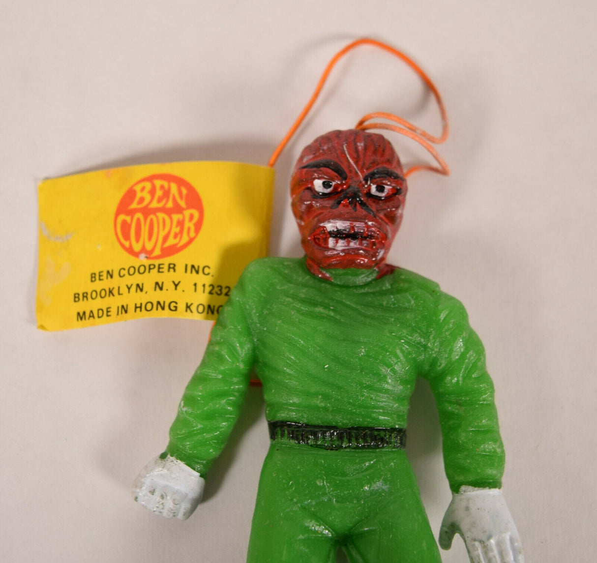 Red Skull Jiggler Action Figure Ben Cooper 1979 Marvel Comic NWT New