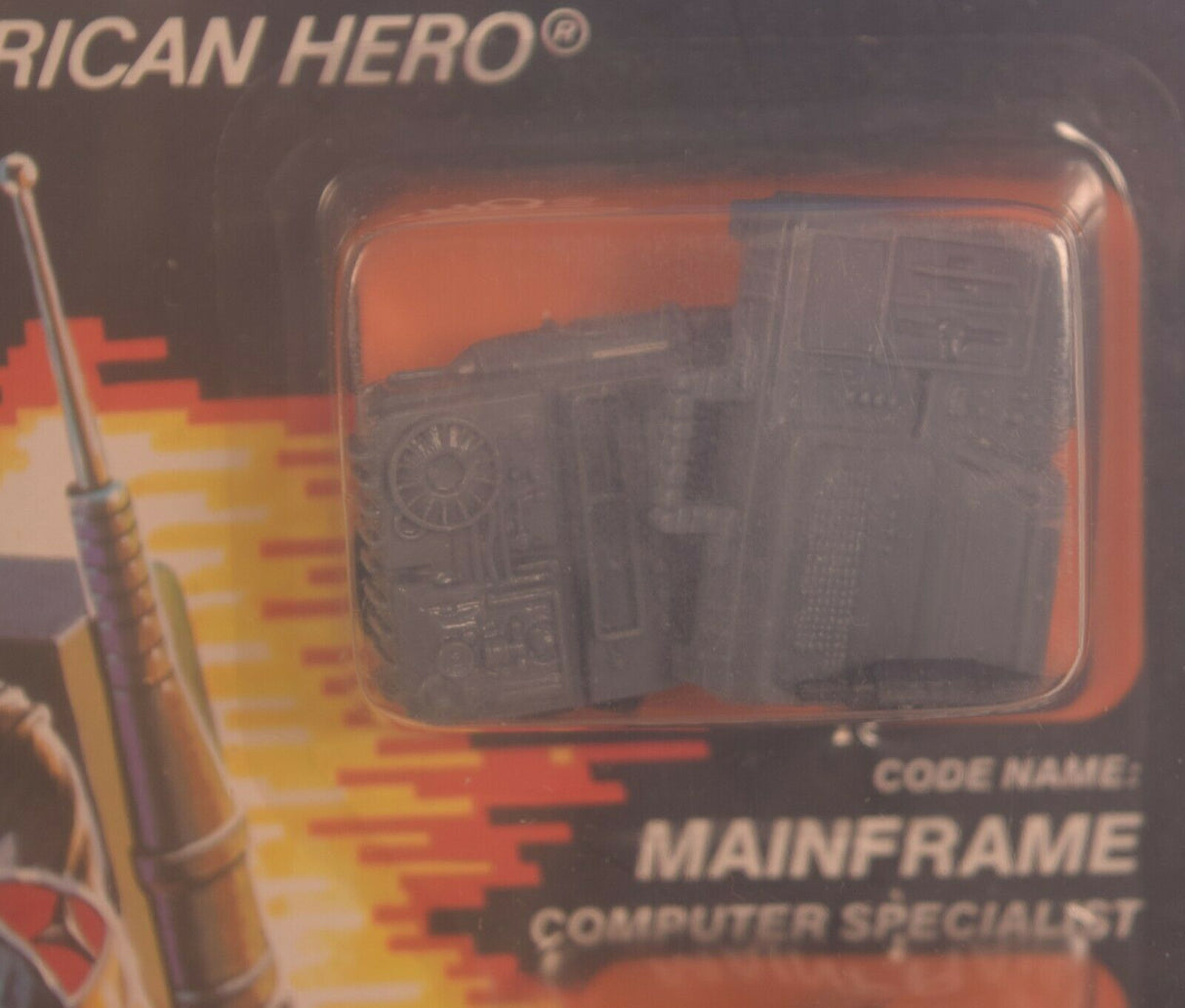 GI Joe ARAH Mainframe Computer Specialist Action Figure Hasbro 1986 AFA 80