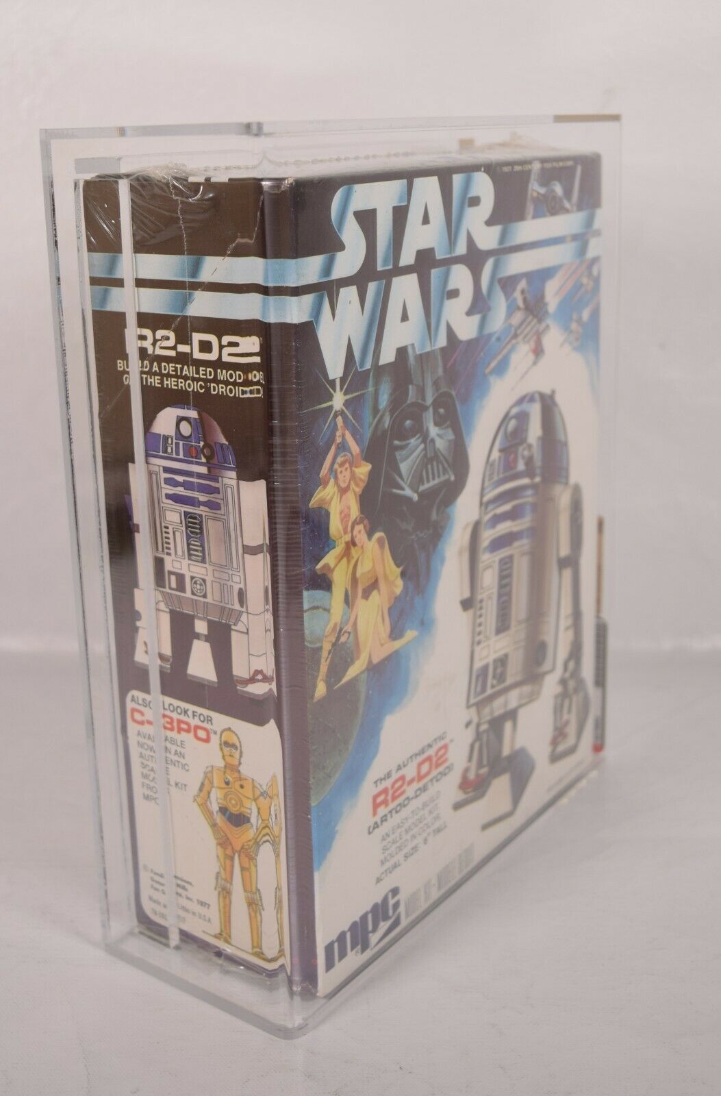 Star Wars R2-D2 Model Kit MPC 1977 AFA 85+