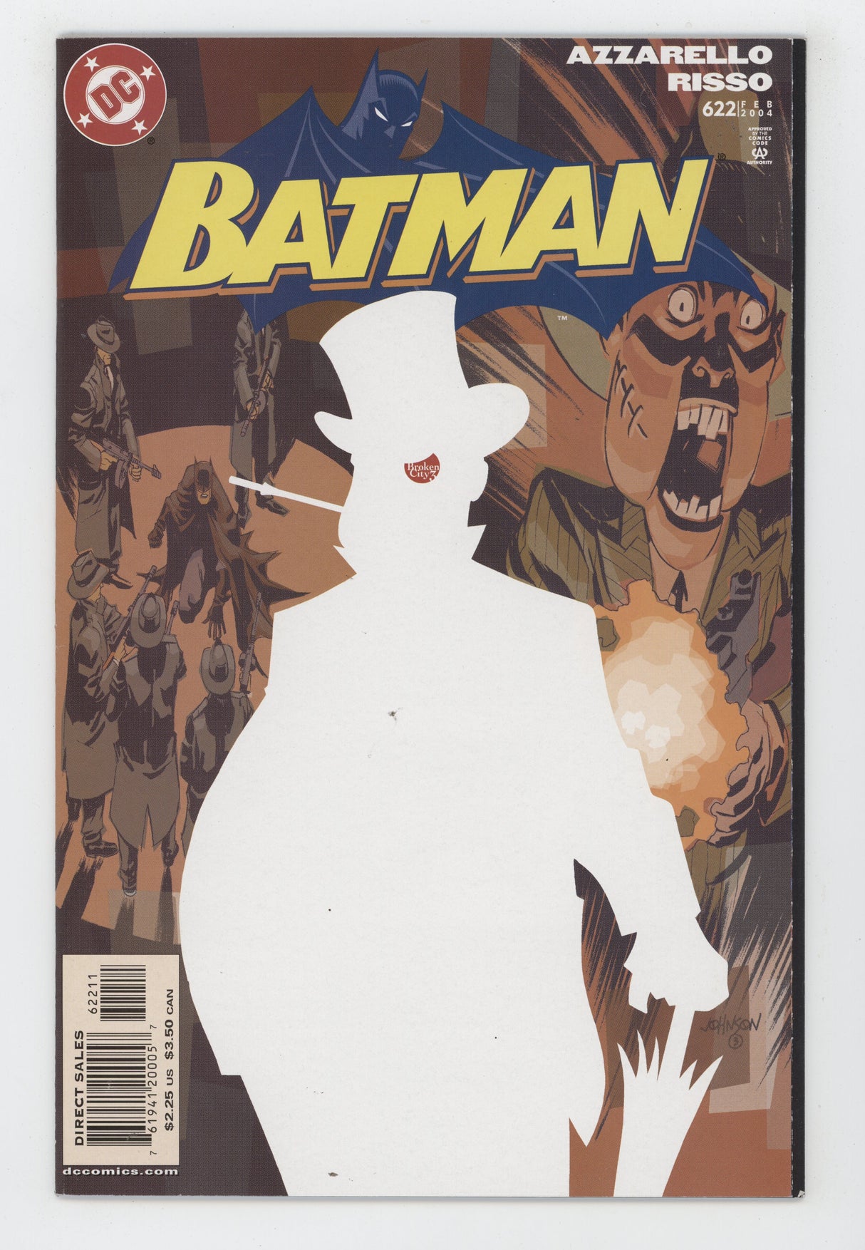 Batman 622 DC 2004 Dave Johnson Brian Azzarello Penguin