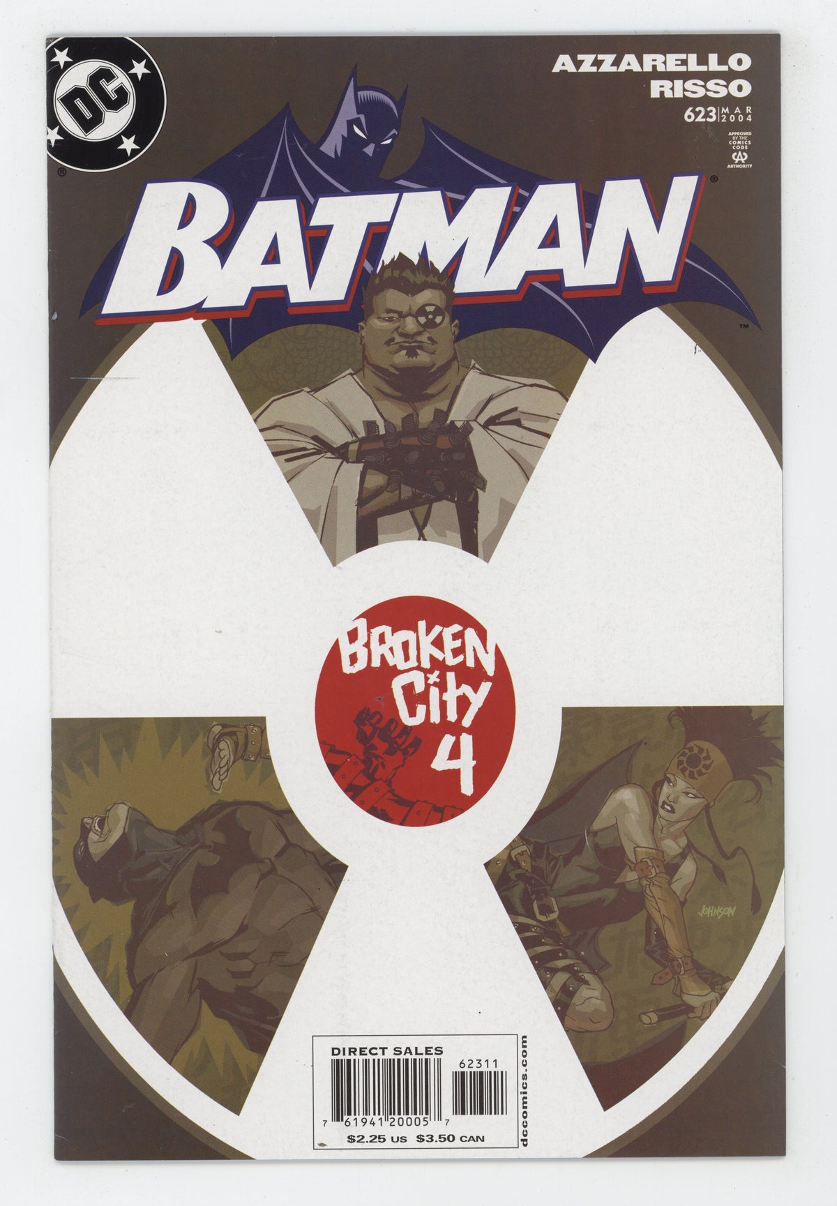 Batman 623 DC 2004 Dave Johnson Brian Azzarello Penguin