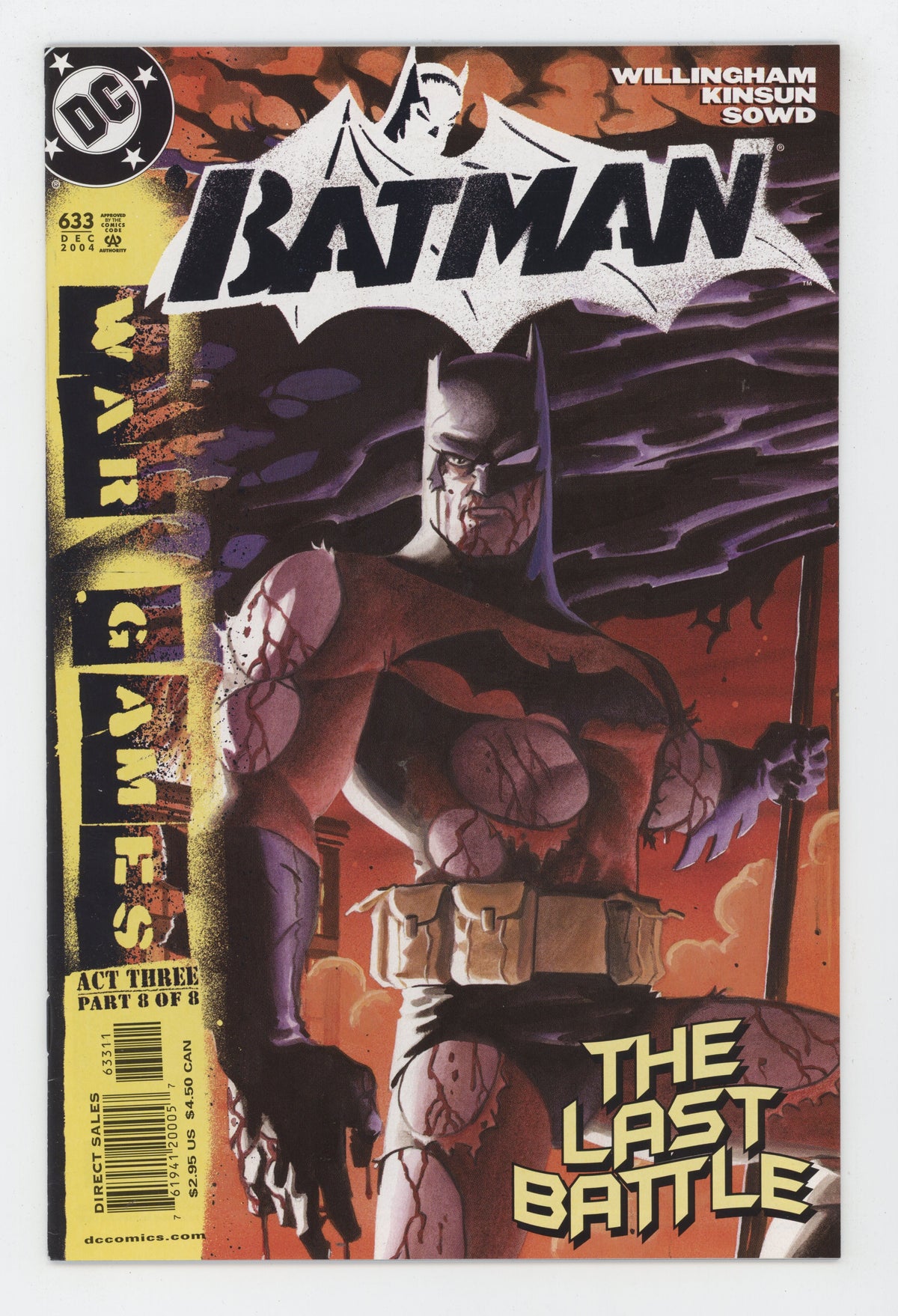 Batman 633 DC 2005 Matt Wagner Bill Willingham War Games Act 3 part 8