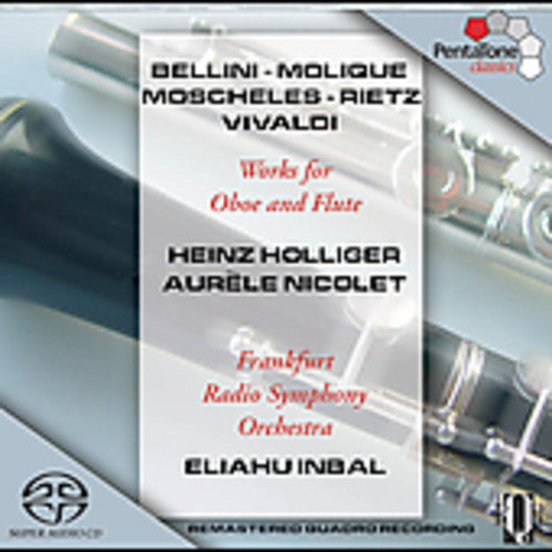 Holliger / Nicolet / Inbal / Rso Frankfurt - Works For Oboe & Flute - Super Audio CD