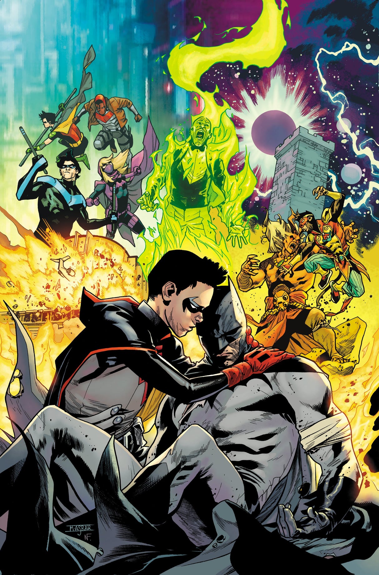 Batman Vs Robin #5 (Of 5) A Mahmud Asrar Mark Waid (02/28/2023) Dc