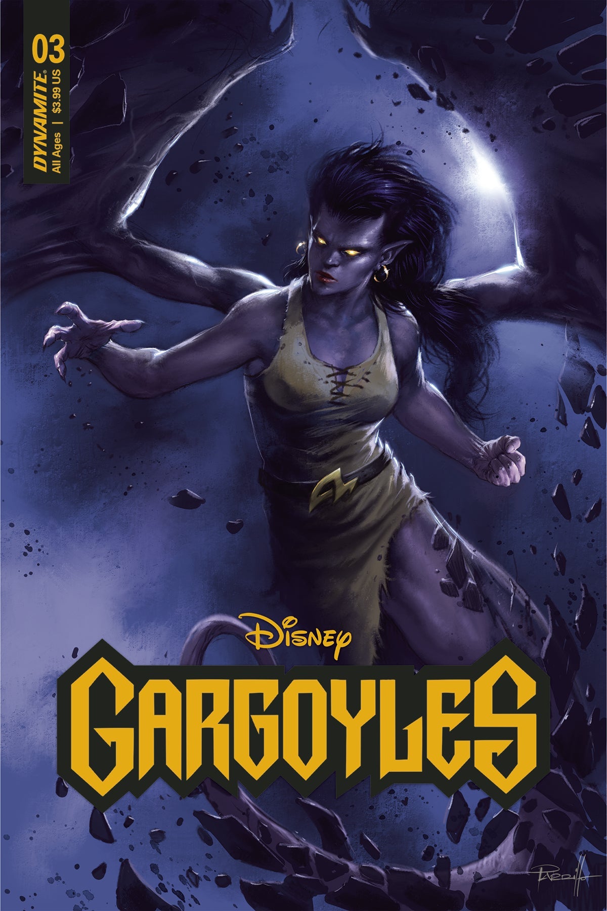 Gargoyles #3 C Lucio Parrillo Variant (02/22/2023) Dynamite