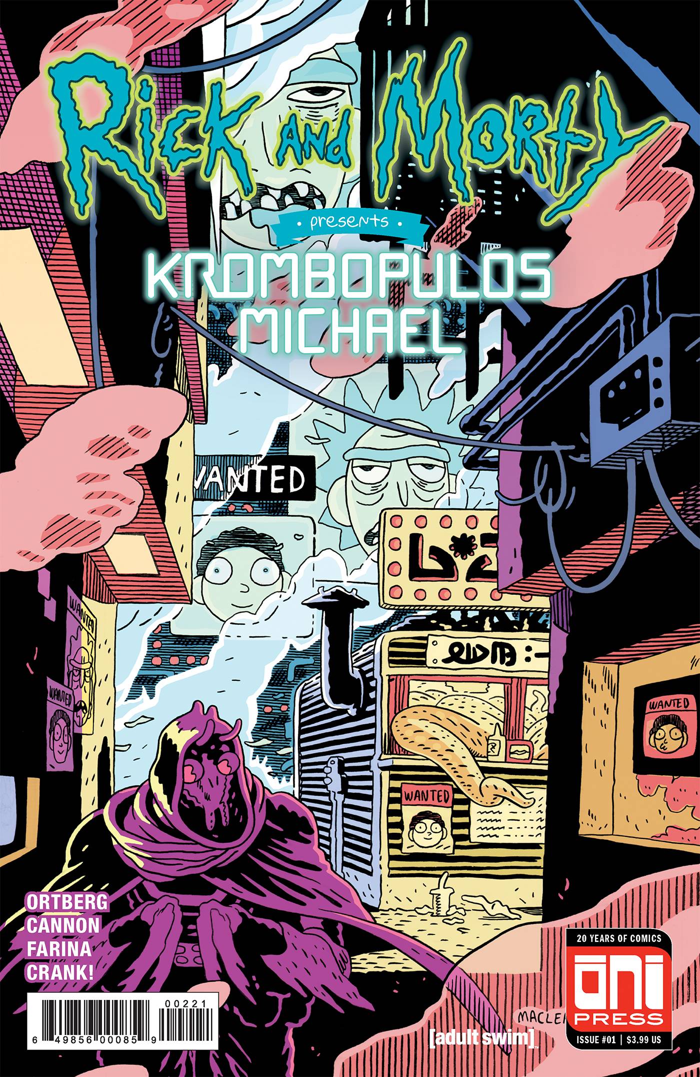 RICK & MORTY PRESENTS KROMBOPULOUS MICHAEL #1 Andrew MacLean Variant (06/20/2018)