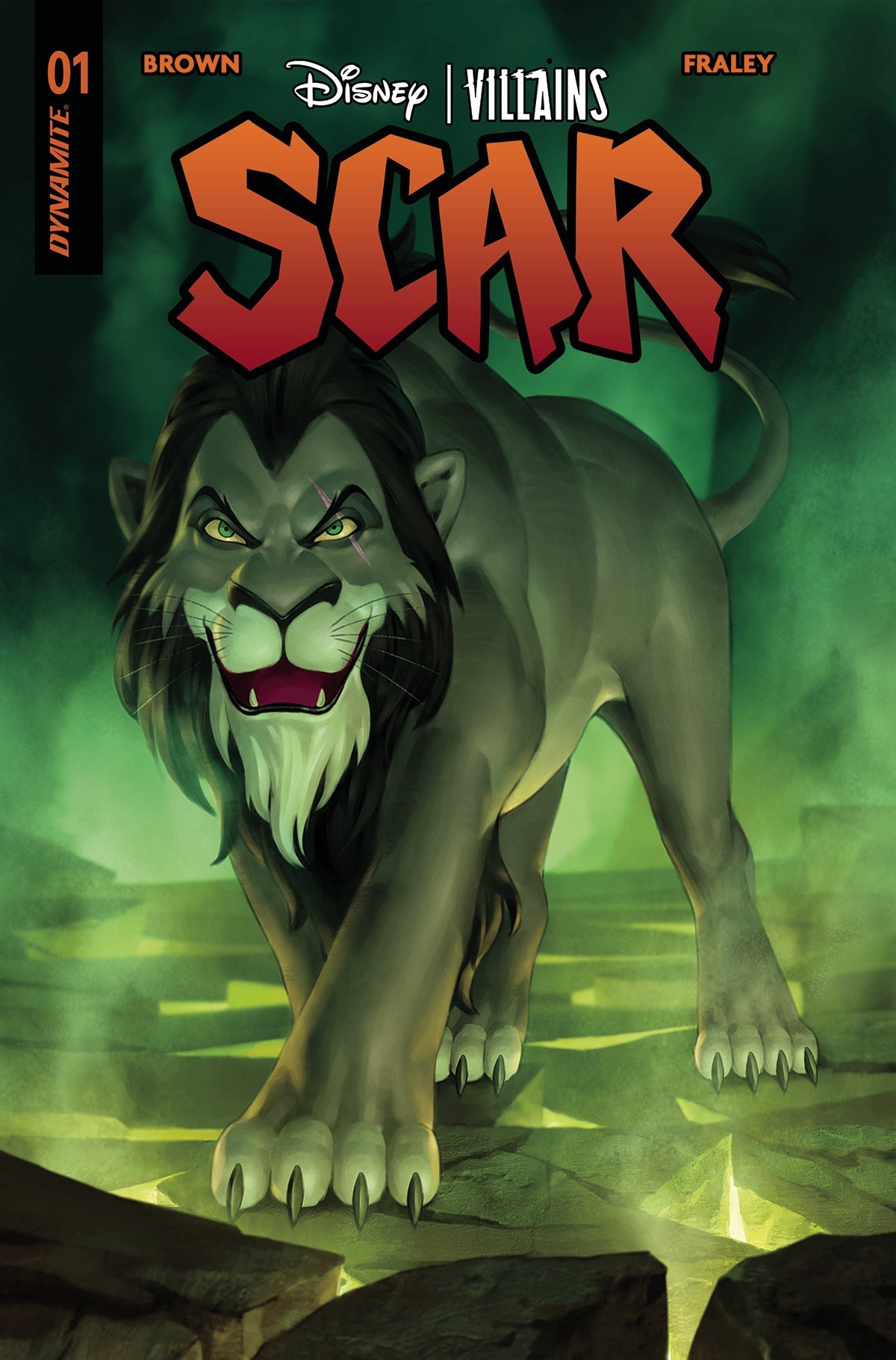 Disney Villains Scar #1 D Jung Geun Yoon Variant (04/05/2023) Dynamite