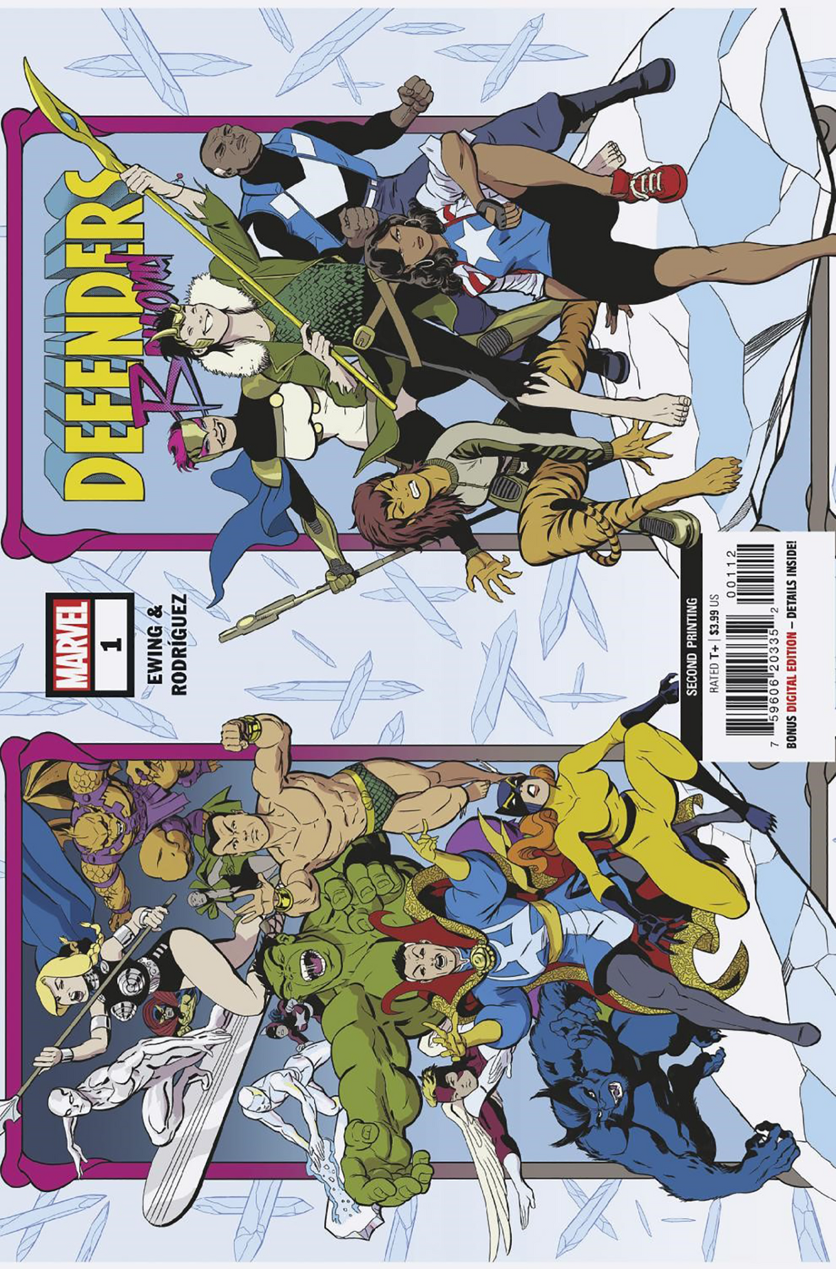 Defenders Beyond #1 (Of 5) 2nd Print Javier Rodriguez Variant (09/07/2022) Marvel