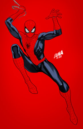 Amazing Spider-Man #21 E 1:50 David Nakayama Color Block Red Virgin Variant (02/04/2026) Marvel