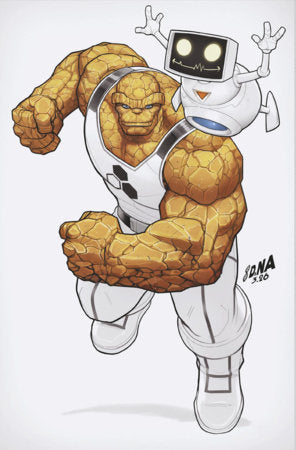 Fantastic Four #10 F 1:50 David Nakayama Color Block White Virgin Variant (05/06/2026) Marvel
