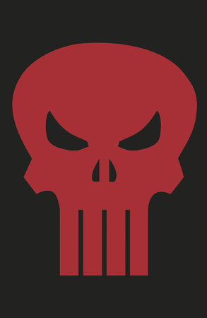 Punisher Red Band #1 2nd Print A Blood Red Skull Logo Variant (10/15/2025) Marvel