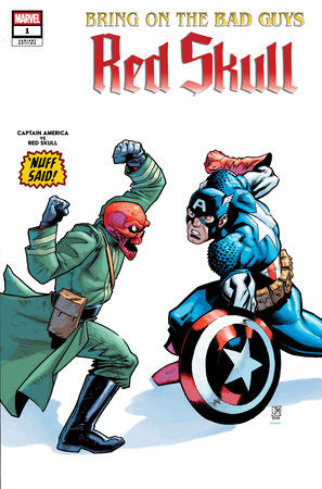 Bring On The Bad Guys Red Skull #1 F 1:25 Justin Mason Nuff Said Variant (08/13/2025) Marvel
