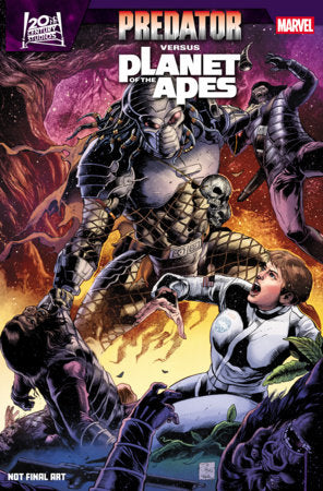 Predator Vs. The Planet Of The Apes #1 F 1:25 Carlos Magno Variant (07/29/2026) Marvel