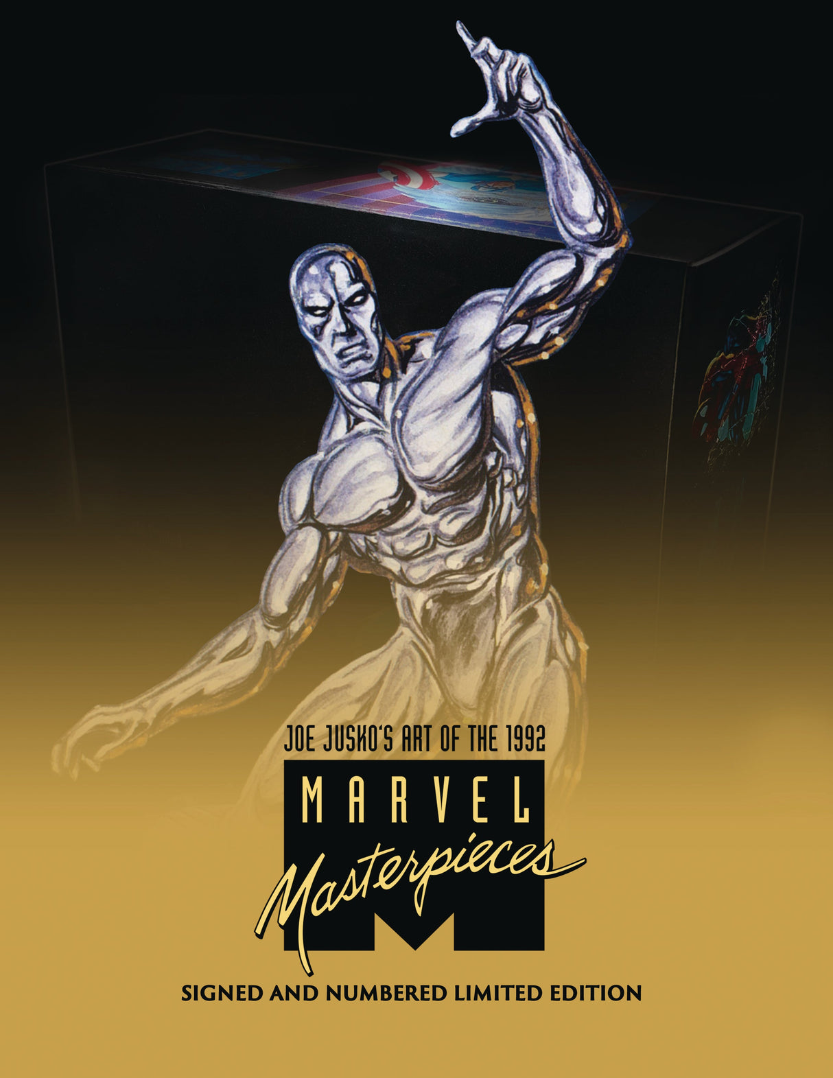 JOE JUSKO'S ART OF THE 1992 MARVEL MASTERPIECES FPG 2024 NM Signed
