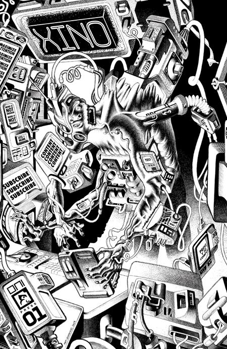 Xino #1 (Of 3) F 1:15 Matt Lesniewski B&W Variant (06/13/2023) Oni