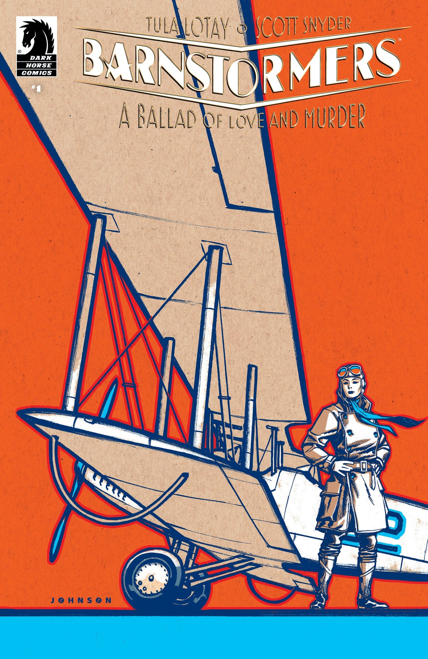 Barnstormers #1 B Dave Johnson (07/05/2023) Dark Horse