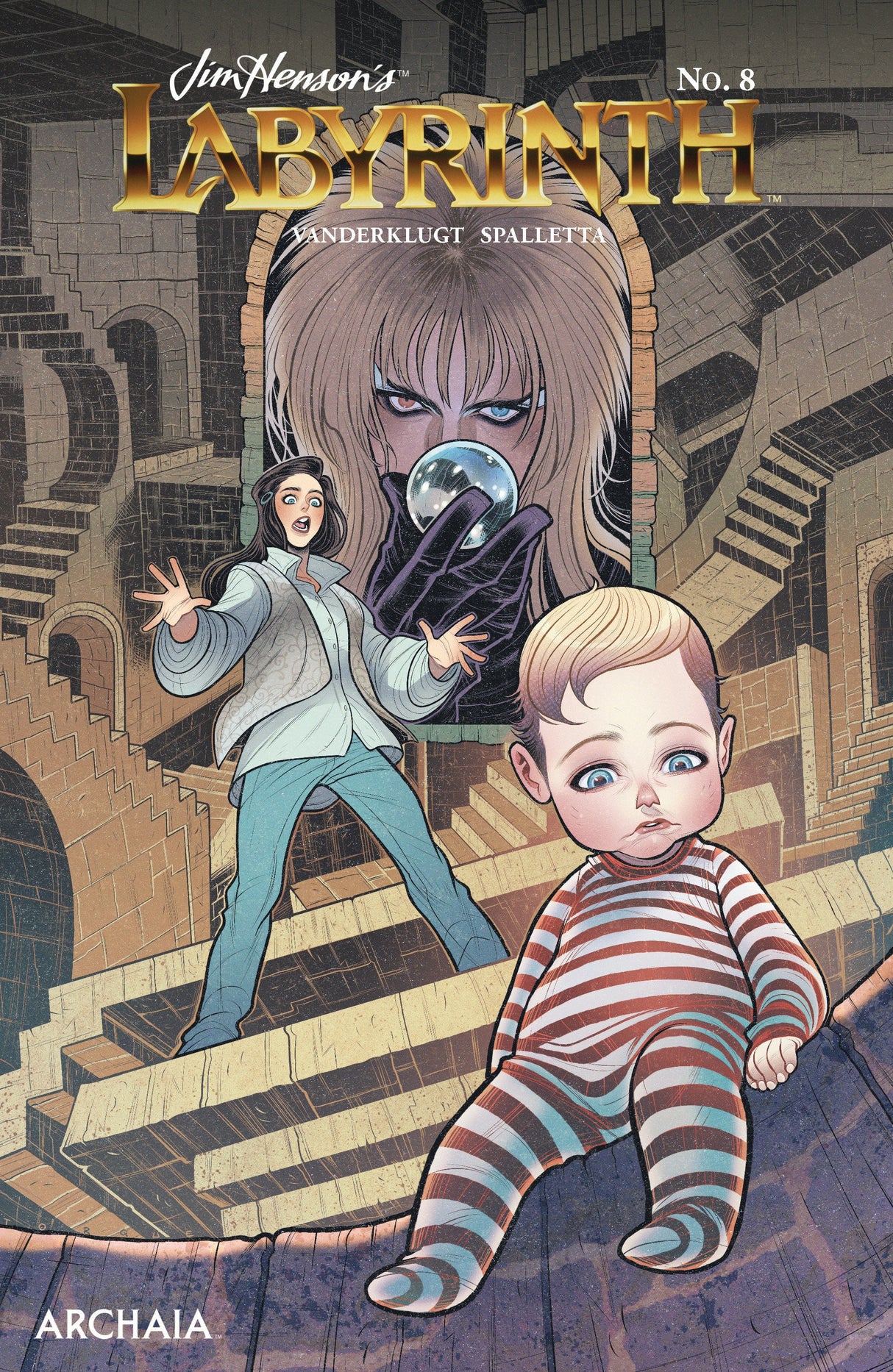 Jim Henson'S Labyrinth #8 B Elizabeth Torque Variant (06/04/2025) Boom