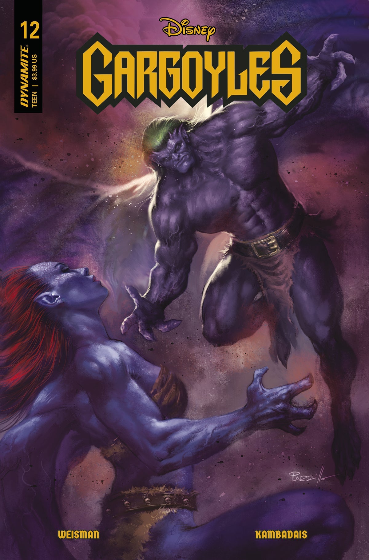 Gargoyles #12 B Lucio Lucio Parrillo Variant (03/20/2024) Dynamite