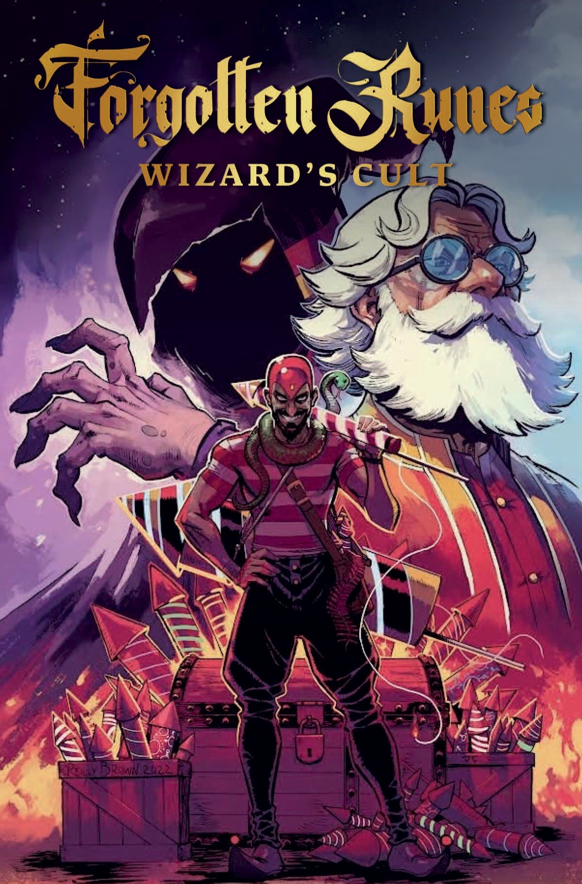 Forgotten Runes Wizards Cult #1 (Of 10) A Brown (10/02/2024) Titan