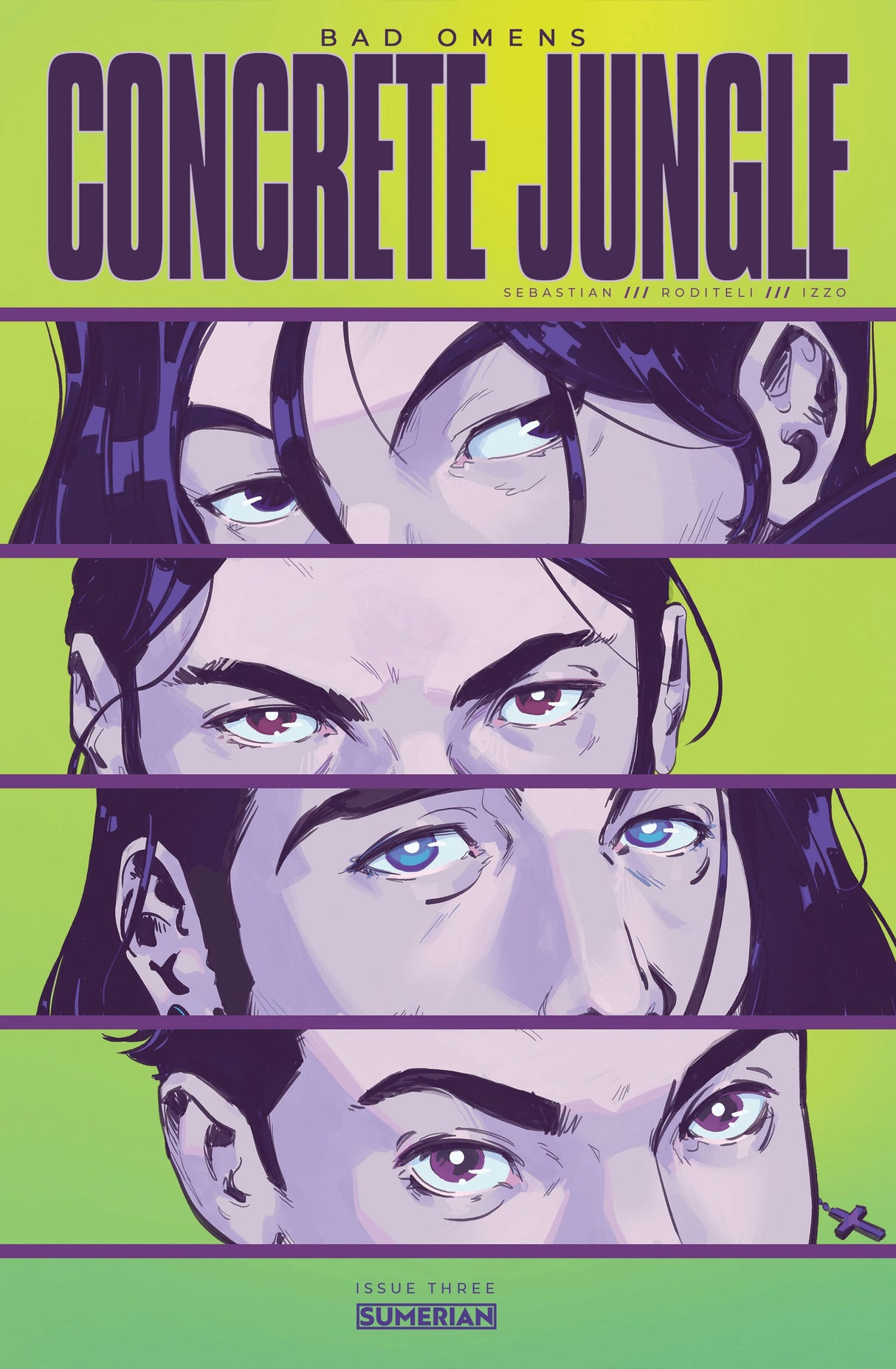 Bad Omens Concrete Jungle #3 (Of 4) C Adiletto Variant (11/22/2023) Massive