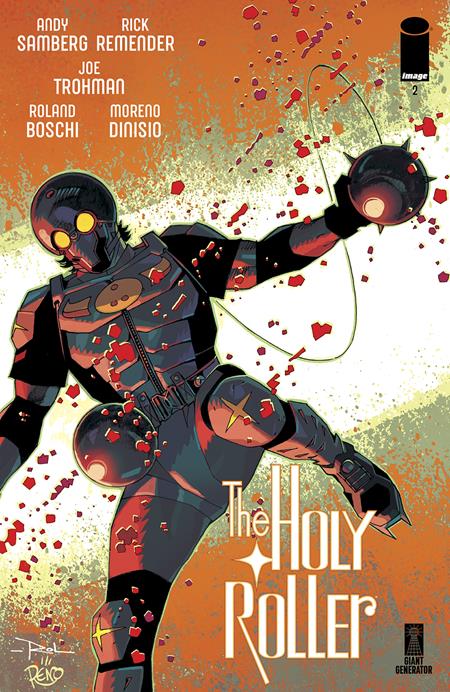 Holy Roller #2 A Boschi Rick Remender Andy Samberg (12/27/2023) Image
