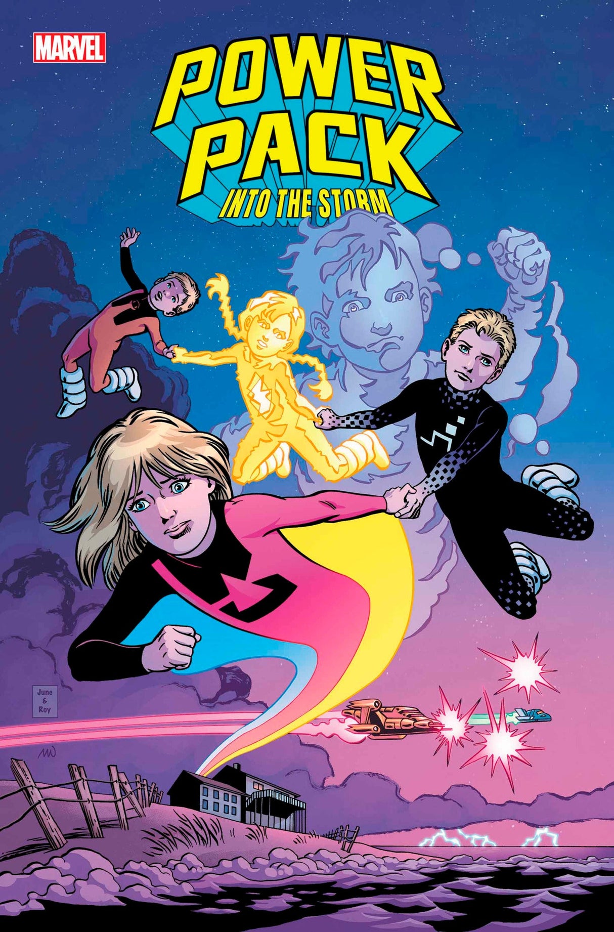 Power Pack Into The Storm #1 A June Brigman Louise Simonson (01/24/2024) Marvel