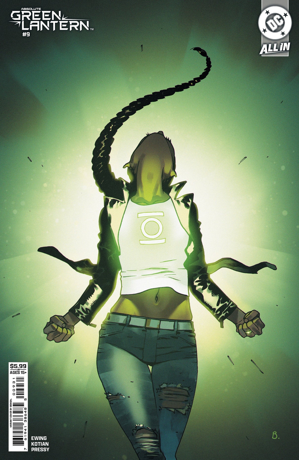 Absolute Green Lantern #9 D Bengal Variant (12/03/2025) Dc