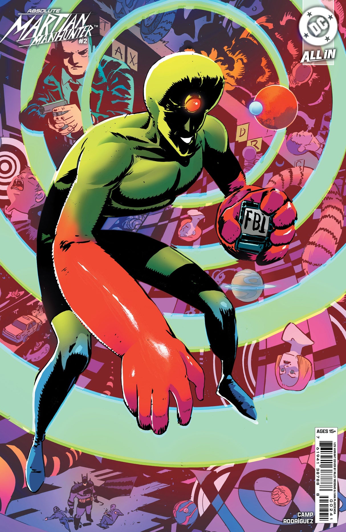 Absolute Martian Manhunter #2 (Of 6) E 1:25 Riley Rossmo Variant (04/23/2025) Dc