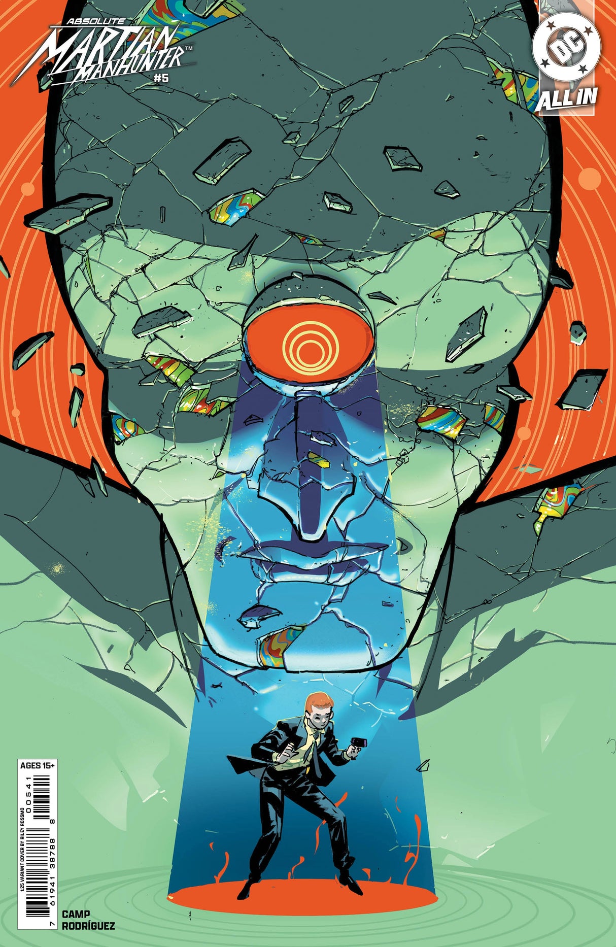 Absolute Martian Manhunter #5 (Of 6) D 1:25 Riley Rossmo Variant (07/23/2025) Dc